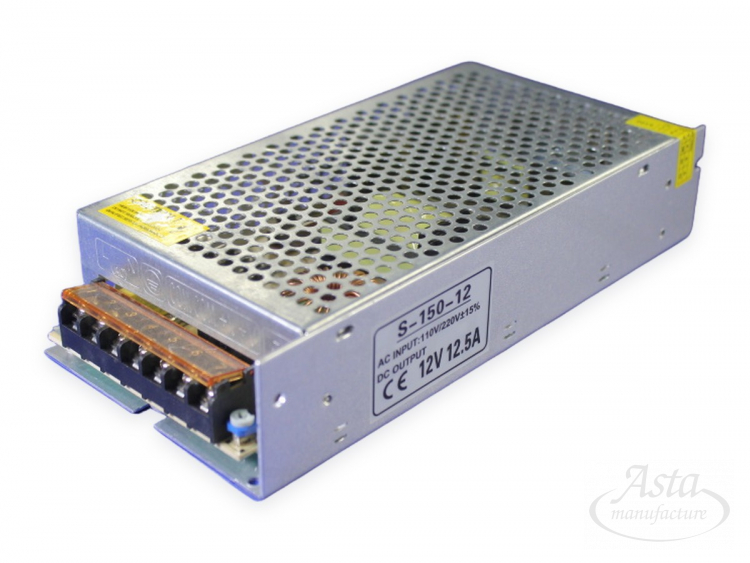 Блок питания для светодиодной ленты 150 W, 12 V Блок питания для светодиодной ленты 150 W, 12 V