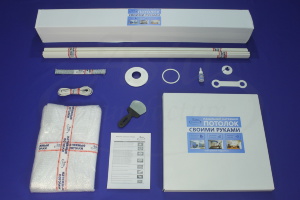 Натяжной потолок, комплект для помещения 2,9x1,0 м