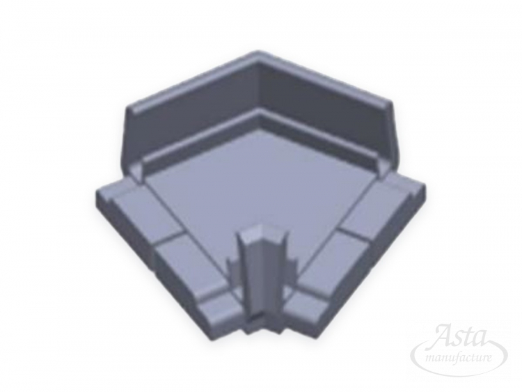Стыковочный элемент Flexy LINE 50, угол 120° Стыковочный элемент Flexy LINE 50, угол 120°