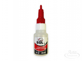Клей цианакрилатный Bull CA12 100HV высокой вязкости (20 г)